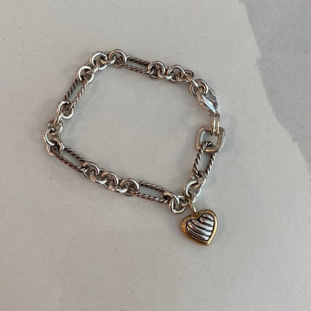 David Yurman Cable Heart Bracelet ❤️